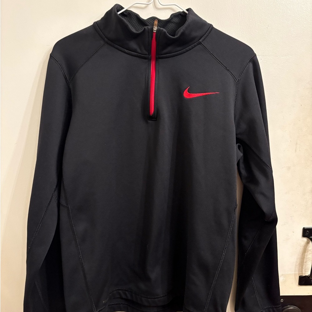 Nike Therma-Fit Black and Red Jacket